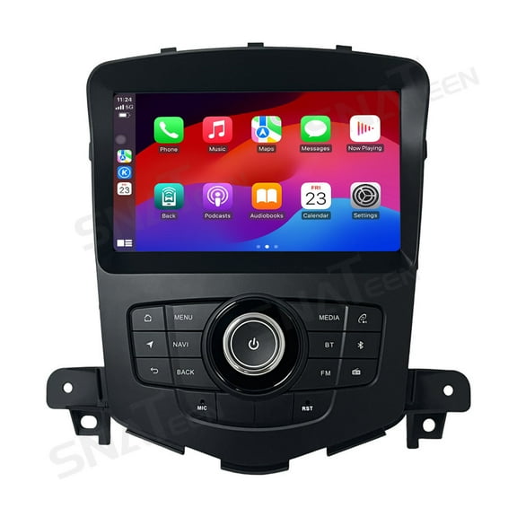 8 inch Carplay Screen/Radio/Multimedia Player for Chevrolet Cruze 2009-2015 Models Universal Car Navigation/GPS Upgrade Headunit Android Display Video 1080P Touch Screen Replace System