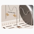 thumbnail image 4 of Pot Pan Organizer, Expandable Stainless Steel Pot Lid Organizer  for Chopping Boards White, 4 of 7