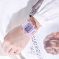 thumbnail image 2 of Reloj digital LED, reloj digital LED, reloj de pulsera deportivo transparente, reloj digital con características de vanguardia, 2 of 3