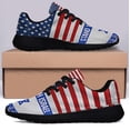 thumbnail image 3 of Stnd with Israel Jewish Peace Sign Shoes Sneakers Black Size 10, 3 of 7