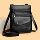 thumbnail image 3 of Bolso para teléfono móvil de pantalla grande, mochila pequeña de cuero suave, bolso bandolera para exteriores, bolso de viaje para monedas, 3 of 5