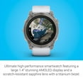 thumbnail image 5 of Garmin epix Pro (Gen 2) Sapphire Edition, 51mm, High Performance Smartwatch, Advanced Training Technology, Built-in Flashlight, Whitestone, 5 of 6