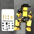 thumbnail image 1 of Multi Joint Movable DIY Action Figure Kit, Articulated Human Model for Custom Assembly, Cool Collectible Doll Parts with and Accessories for Posing Display, Yellow, 1 of 4