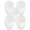 thumbnail image 1 of HINTRMENT 5Set Light Shades For Lamps Horseshoe White PE Dust Protection For Living Room, 1 of 8