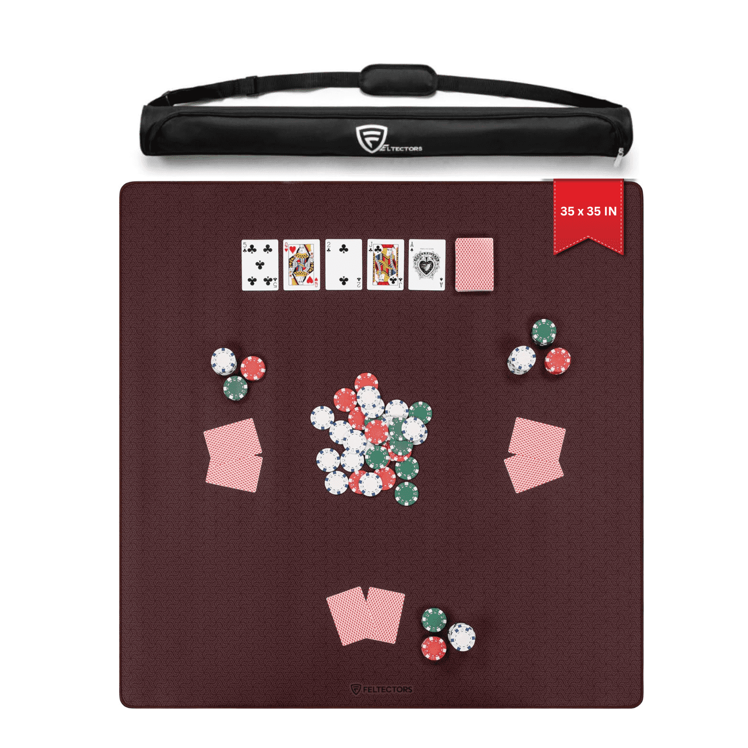 padconceptインアウトマット（ドイツ） Feltectors Board Game Mat 35 x 35 in Designed For 36 in Tables