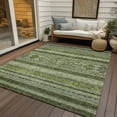 thumbnail image 6 of Addison Rugs Chantille Indoor/Outdoor Transitional Southwest Olive Washable Rectangle Rug, 8' x 10', 6 of 6