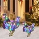 thumbnail image 4 of Toystoory Luces decorativas, práctica luz de Navidad brillante, bonita estatua encantadora, escultura de jardín, adornos de pollo, patio, Kits de decoración para fiestas, 4 of 6
