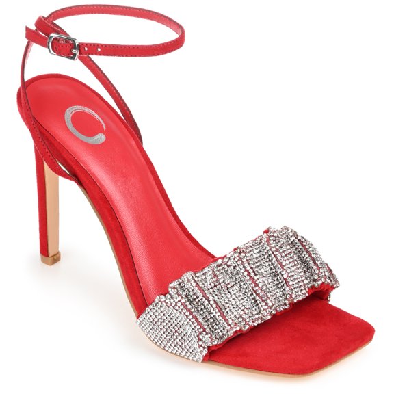 Journee Collection Womens Arlette Tru Comfort Foam Open Toe High Stiletto Pumps