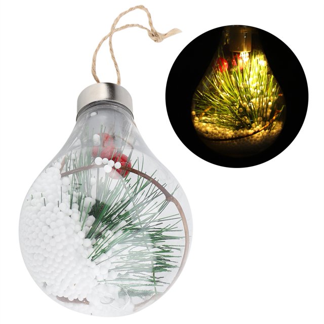 Decoraciones de iluminación Lámpara colgante de cuerda de cáñamo Luces de bola Cables de cobre Bombillas LED para dormitorio(3)