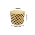 thumbnail image 3 of High Temperature & Oil Proof Kraft Paper Cupcake Liners for Oven Baking - 100 Count, 3 of 6
