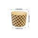 thumbnail image 3 of Moldes para Cupcakes de Papel Kraft - Resistentes a Altas Temperaturas e Impermeables al Aceite, Forros para Cupcakes Amarillos Seguros para Horno, Envolturas Desechables para Pasteles, Paquete de, 3 of 6