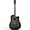 Dark Black, variant on Ktaxon KMA103 41 Inch Cutaway Acoustic Electric Guitar, Basswood Guitar with 15W Built-in Speaker, EQ Control, Gloss Blue