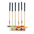 thumbnail image 3 of Almencla 6 Pieces Croquet Six Player Croquet Set for Park Outdoor Games Sport Backyard, 3 of 8