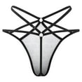 thumbnail image 5 of Cute Airstream Pattern Open Type Women's Panties Crotch Opening G-strings Thongs Lingeries Underwear, 5 of 7