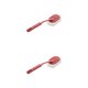 thumbnail image 1 of sweethay Gran oferta, 1 pieza, cepillo de esponja, mango largo, herramienta de de baño, fregador de fregadero de cocina para olla, cacerola, Rojo 2piezas sweethay CBP059440, 1 of 7