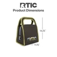 thumbnail image 4 of RTIC Insulated Lunch Bag, Soft-Sided Freezable & Collapsible Cooler, Deep Woods, 4 of 6