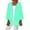Womens Kimono Cardigan Clearance Mint Green, variant on BSDJILFG Long Sleeve Cardigans for Women Summer Lightweight Open Front Quick Drying Shirt for Office Workwear