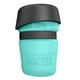 thumbnail image 1 of Botella de agua de viaje para perros, sin BPA, ligera, a prueba de fugas, portátil, alimentador de agua para mascotas para senderismo, viajes, 520 ml, azul Tiffany, 1 of 5