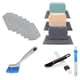 thumbnail image 1 of 12-Piece Cleaning Brush Set, Hand- Space Window Rail Cleaning Brush to Quickly Clean All Corners and Space, 1 of 5