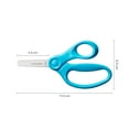 thumbnail image 2 of Kids Cutting Activity Book (Age 4+) with Blue Blunt-tip Kids Scissors (5 in.), 2 of 13