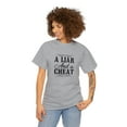 thumbnail image 3 of A Liar And A Cheat Shirt, Funny Cheater Tee, Rude Cheating Gift - ID: 1432, 3 of 7