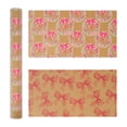 thumbnail image 2 of Christmas Wrapping Paper Roll, 9.84FT, Xmas Gift Wrap Paper for Holiday Gifts, Party, DIY Crafts, W, 2 of 6