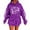 Purple-9, variant on Fshinging Football Hoodie Sweatshirt For Women Long Sleeve Sequin Letter Print Oversize Pullover Tops Sunday Game Day Clothes