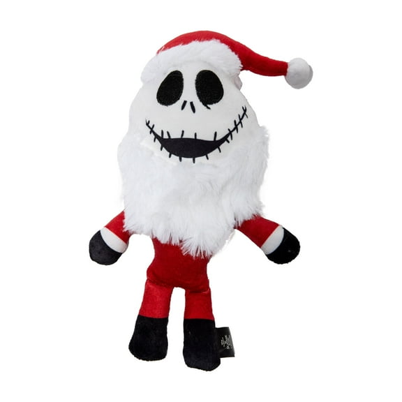 Nightmare Before Christmas Jack Skellington Squeaky & Plush Dog Toy