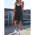 thumbnail image 4 of Robe d'Été pour Femmes 2025 Sans Manches Décontractée Mini Robe à Bretelles Spaghetti Robes Courtes avec Poches, 4 of 7