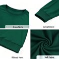 thumbnail image 3 of Wiyuqeen Spooky Season Womens Sweatshirts Halloween Fall Sweat Shirts Long Sleeve Crew Neck Thin Fleece Graphic Pullover Holiday Party Outfits S-XXL, 3 of 7