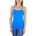 thumbnail image 4 of ToBeInStyle Women's Fitted Adjustable Spaghetti Strap Camisole, 4 of 7