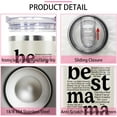 thumbnail image 3 of Gifts for Mom Best Mama 40 oz Tumbler with Handle Coffee Mug Drinking Cup Mothers Day Birthday Christmas Gifts from Daughter Son, 3 of 6