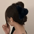 thumbnail image 4 of Qliuoazw Large Bunny Ear Hair Claw Clip - For Daily Wear Parties And Events - Stylish Soft And Comfortable Quality Material, 4 of 6