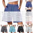 thumbnail image 3 of KPOPLK Women's 5"/ 7" Athletic Running Shorts Drawstring Quick Dry Lightweight Workout Gym Shorts with Pockets UPF 50+ Size XXXL,Black, 3 of 6