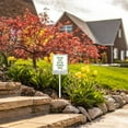 thumbnail image 4 of Eveokoki 4.6x6 Inch Please Stay Out Of Flower Beds Aluminum Lawn Sign Stand Yard Sign With Metal Stakes Kit Outside Garden Grass Farm Signs Outdoor Decorations, 4 of 6
