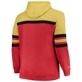 thumbnail image 3 of Men's Mitchell & Ness Red Chicago Bulls Big & Tall Hardwood Classics Head Coach Pullover Hoodie, 3 of 3