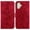 Red, variant on For iPhone 16 Plus 6.7" lily Embossed Strong Magnetic Attachment/Closure, Card Slots/Pocket, PU Leather Flip Wallet Case ,Brown,For iPhone 16 Plus