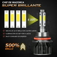 thumbnail image 4 of For Dodge Durango 1998-2003 LED Headlight Bulbs 9007/HB5 High Beam and Low Beam 2pc, 4 of 13
