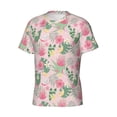thumbnail image 3 of Rocae Tropical Pitaya for Men's Moisture-Wicking Crew Tee - T-Shirt for Sports, Outdoor Activities, and Casual WearXX-Large, 3 of 9