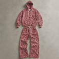 thumbnail image 6 of Solthread Mens Tracksuit 2 Piece Leopard Print Cheetah Print Hoodie and Wide Leg Pants Casual Outfit Sets, 6 of 6