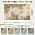 thumbnail image 2 of KIRFEIHT Modern Abstract Small Area Rug 2x3 Machine Washable Rug Non Slip Kitchen Rug Stain Resistance Mat for Entryway Low Pile Faux Wool Carpet Indoor Entrance Area Rug Soft Carpet for Pets, 2 of 8