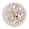thumbnail image 4 of Nail Art Crystal Flower Shining Rhinestone Pearl Nail Sequin Rhinestone Manicure Decoration, 4 of 7