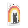 thumbnail image 2 of Yayeee Blank Wall Plate Cover 1-Gang 4.5"x2.7" Home Unused Decorative Outlet, Black Cat Rainbow, 2 of 7
