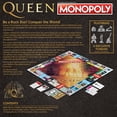 thumbnail image 5 of Juego de Monopoly USAPOLY Queen coleccionable con tablero personalizado, 5 of 5