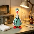 thumbnail image 5 of RUINIXCW 7 Inch Nurse Desk Goose Outfits Desktop Duck Outfit Decor Mini Porch Goose Outfit for Desk Goose Figurine Desk Goose Felt Clothes and Accessories Set (No Goose), 5 of 8