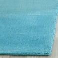 thumbnail image 4 of SAFAVIEH Himalaya Rachelle Solid Wool Runner Rug, Turquoise, 2'3" x 10', 4 of 9