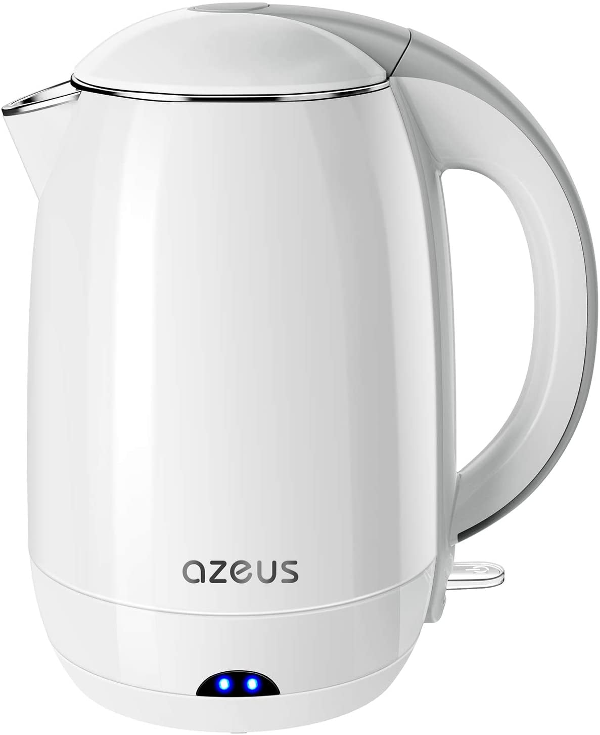 Auto-Shutoff Safety Feature BPA Free Interior 1.8 Liter/1.9 Qt New House Kitchen Electric Cordless Glass Kettle with Tea Infuser LED Lighting 