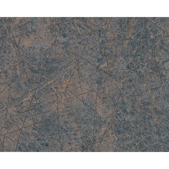 Concord Wallcoverings Modern Textured Wallpaper Graphics, Vinyl Accent Wall, Black, Copper, Grey, Metallic, 21 in x 33 Ft (57 sq. ft), 391775
