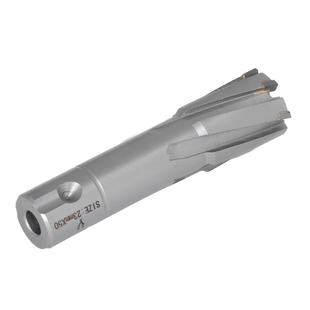 High-Temp Resistant 40CR & Carbide Annular Cutter - 50mm Drilling Depth, 95mm Bit Length - Efficient Double Alternating Tooth Design for Cast Iron, Stainless Steel, Aluminum & Copper with Storage Box