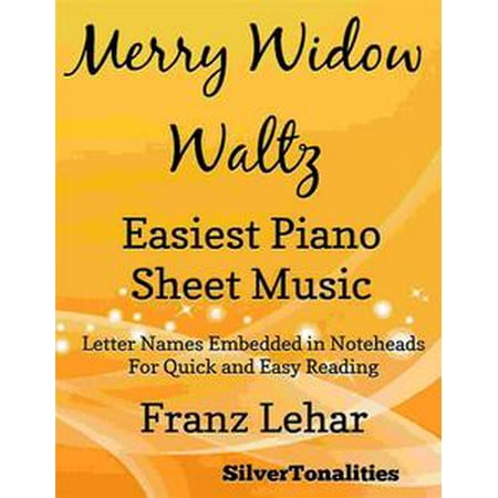 - Merry Widow Waltz Easiest Piano Sheet Music - eBook